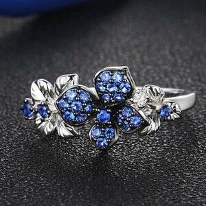 925 Wedding Ring, Engagement Ring A4 Bridal Ring​